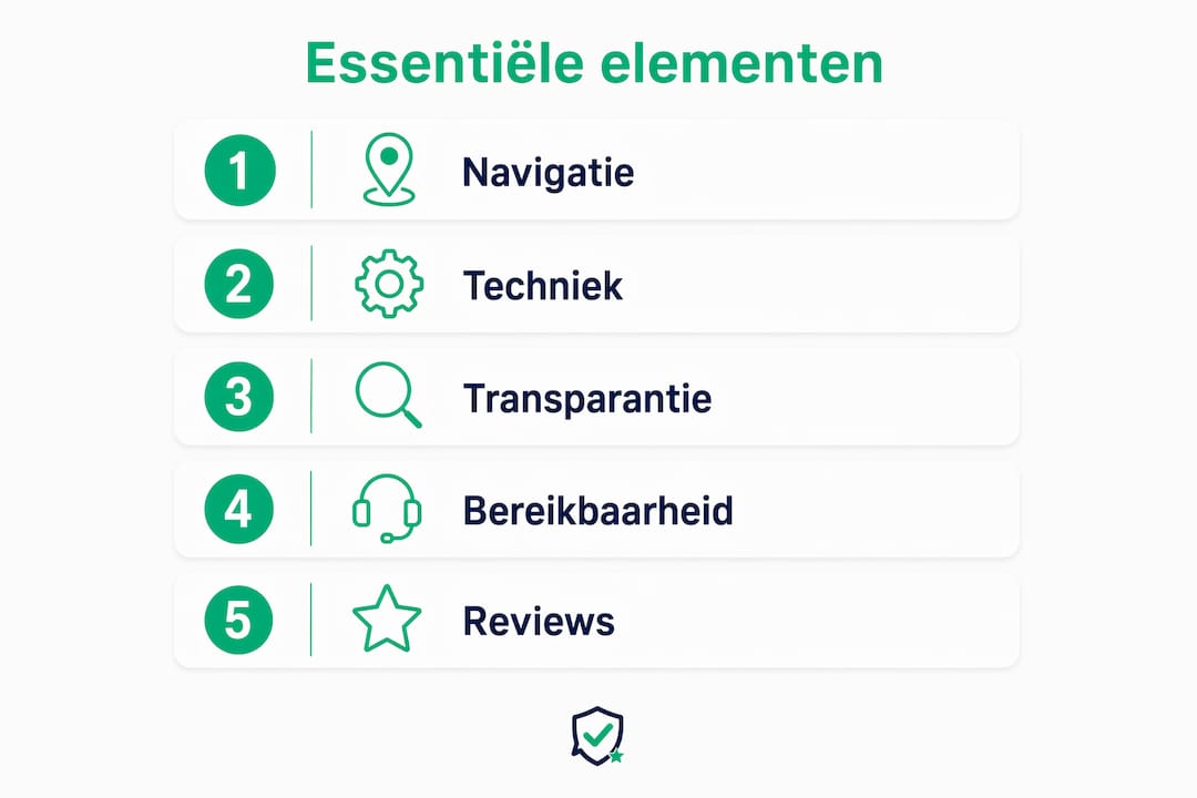 Infographic: onmisbare kenmerken van een klantgerichte webshop
