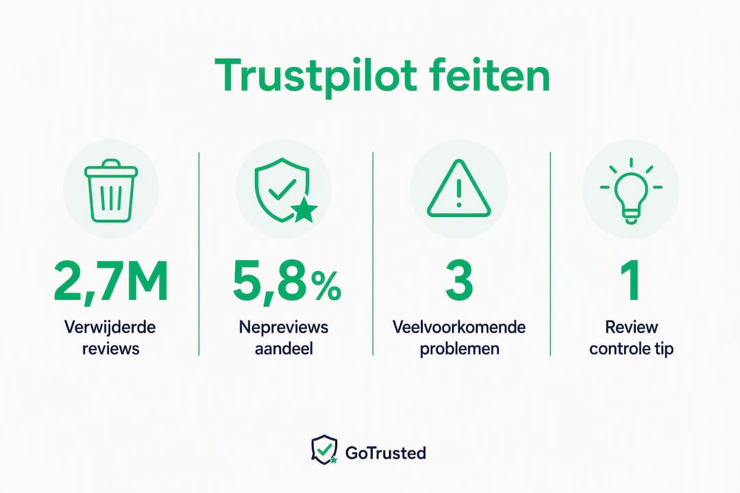 Infographic: een helder overzicht van de belangrijkste Trustpilot feiten en statistieken