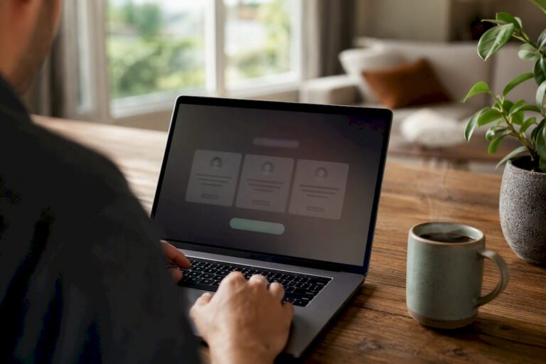 Getuigenissen op de website vlakbij de call-to-action knop