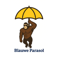 Blauwe Parasol